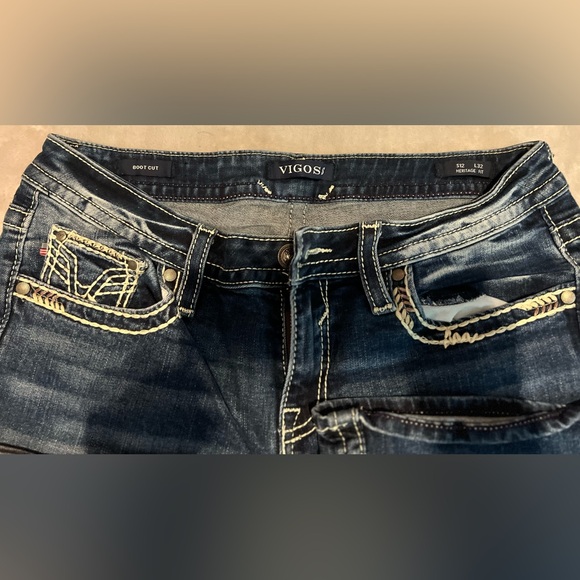 Vigoss Jeans size 12 length 32 - Picture 4 of 4